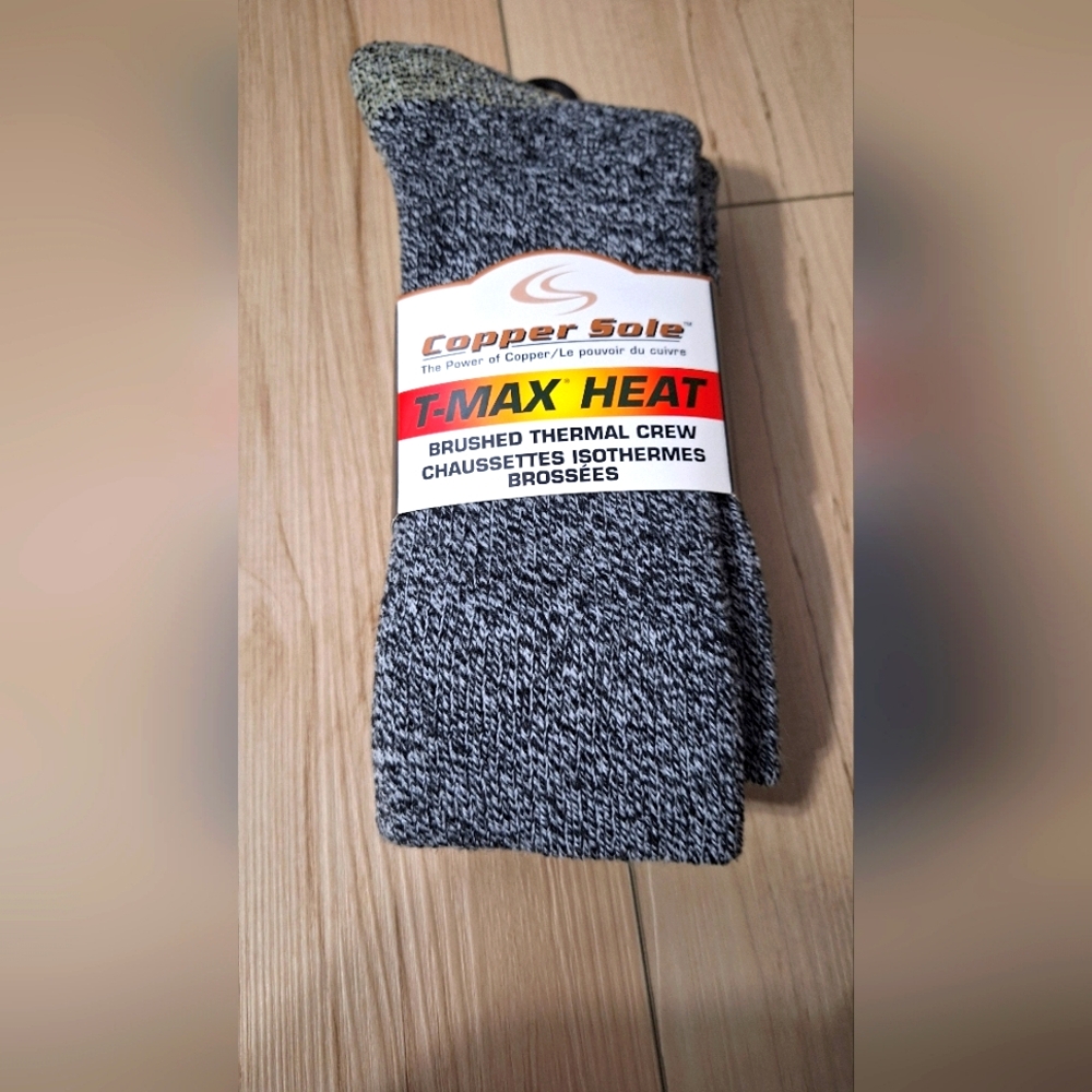 Mens Cooper Sole Thermal Socks Brand New